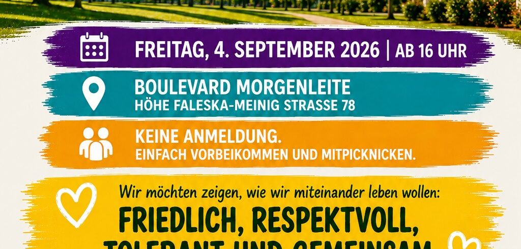 Heckert-Picknick-Einladung